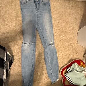 Hollister Light Blue Skinny Jeans